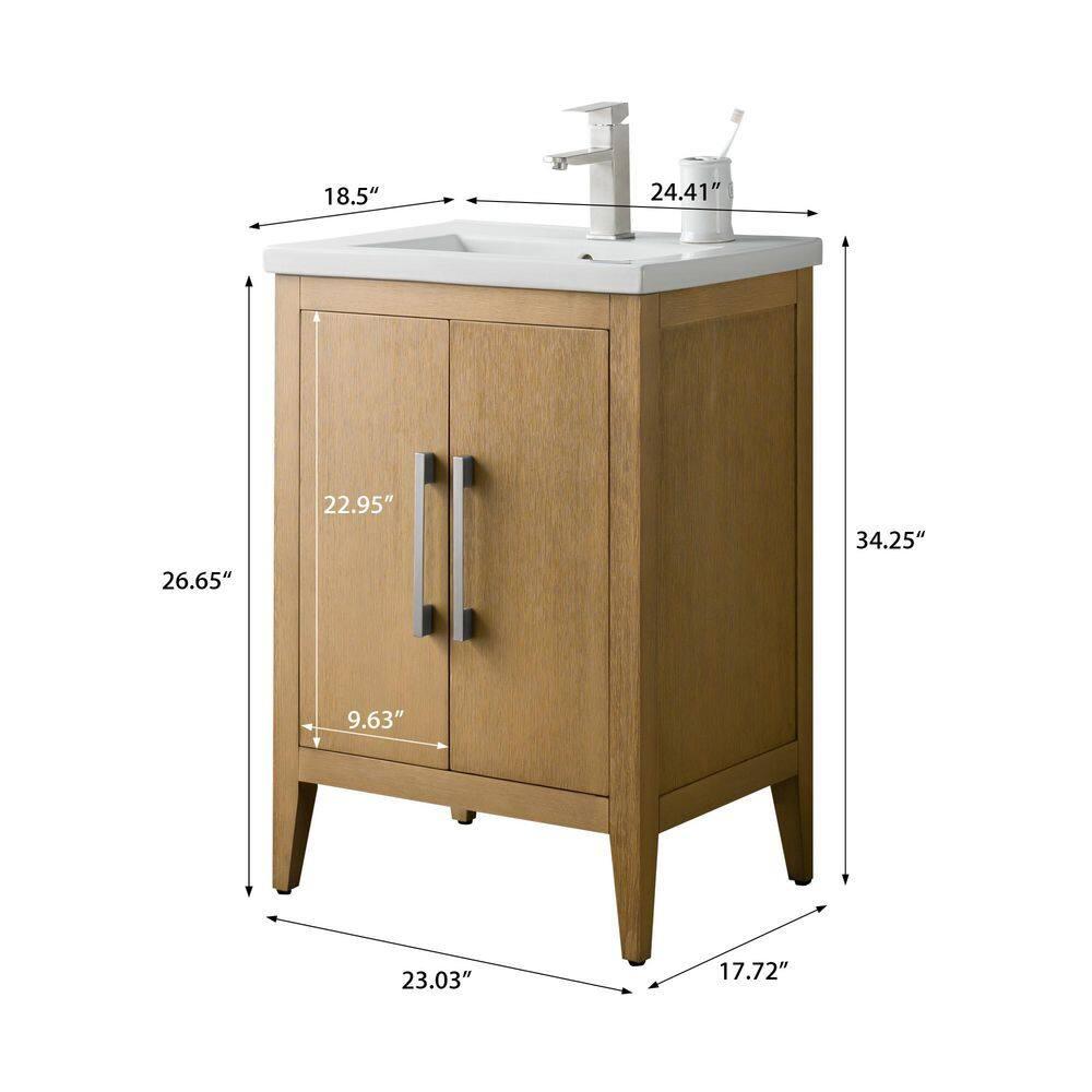 24" Single Bathroom Vanity Set