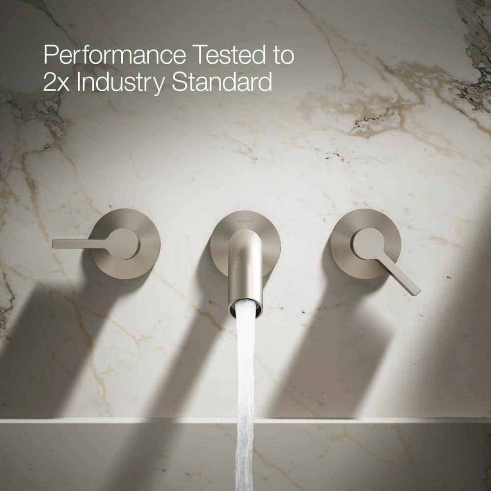 Components Wall-Mount Bathroom Sink Faucet Trim