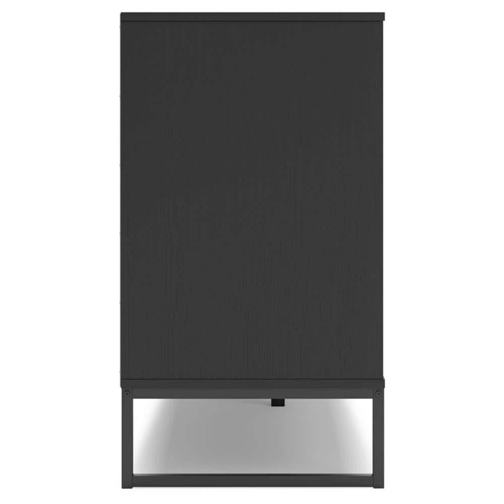 Signature Design by Ashley Socalle 6 Drawer Dresser, Black