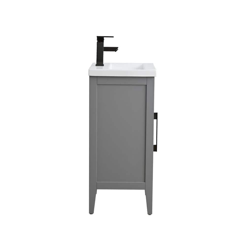 20'' Single Bathroom Vanity with Ceramic Top