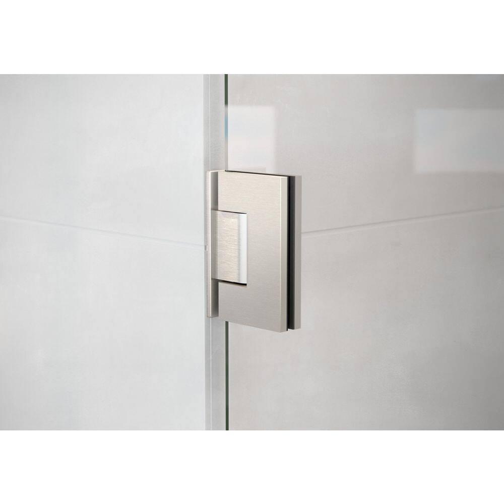 Albedo 28.25 in. x 78 in. Fully Frameless Hinge Shower Door