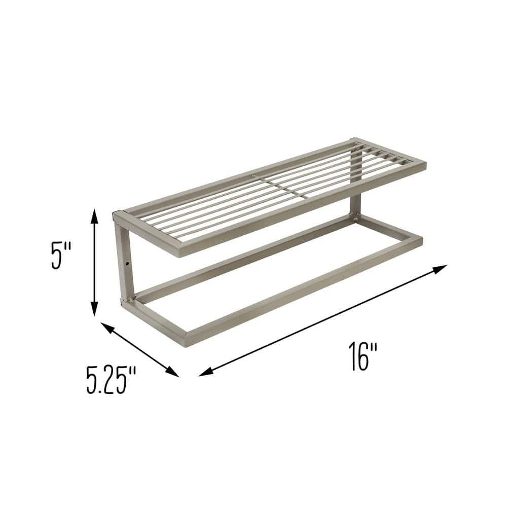 Steel Bathroom Storage Wall Shelf