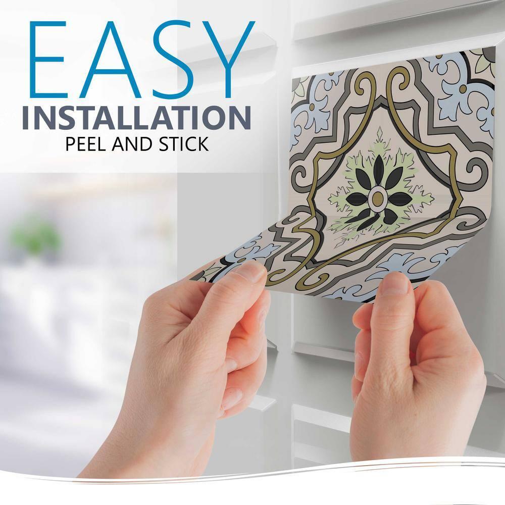 Mi Alma 12'' W x 12'' L Vinyl Peel and Stick Mosaic Tile (Set of 24)