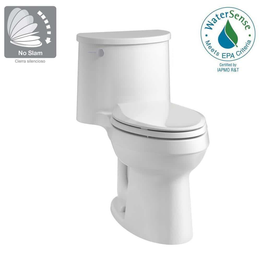 Adair 1.28 GPF Water Efficient Elongated One-Piece toilet (Seat Included)