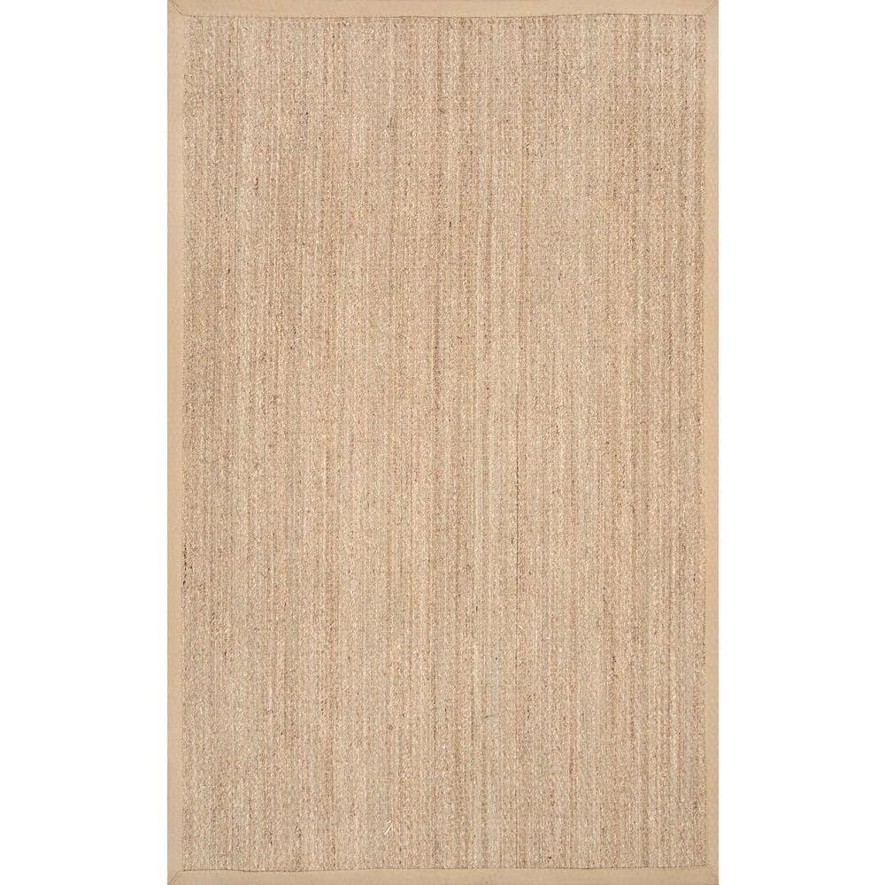 nuLOOM Elijah Seagrass Natural Area Rug, 5' x 8', Beige