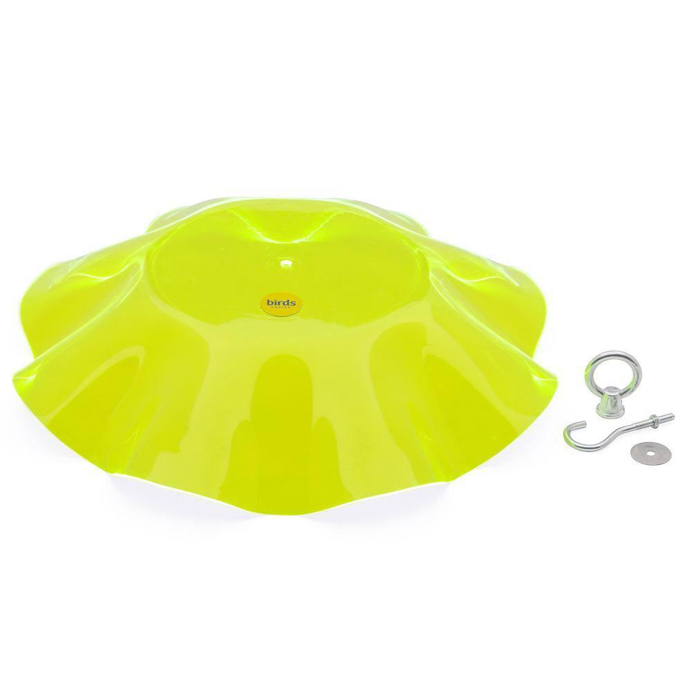 Birds Choice Birds Choice 13" Color Pop Collection Acrylic Bird Feeder Scalloped Weather guard