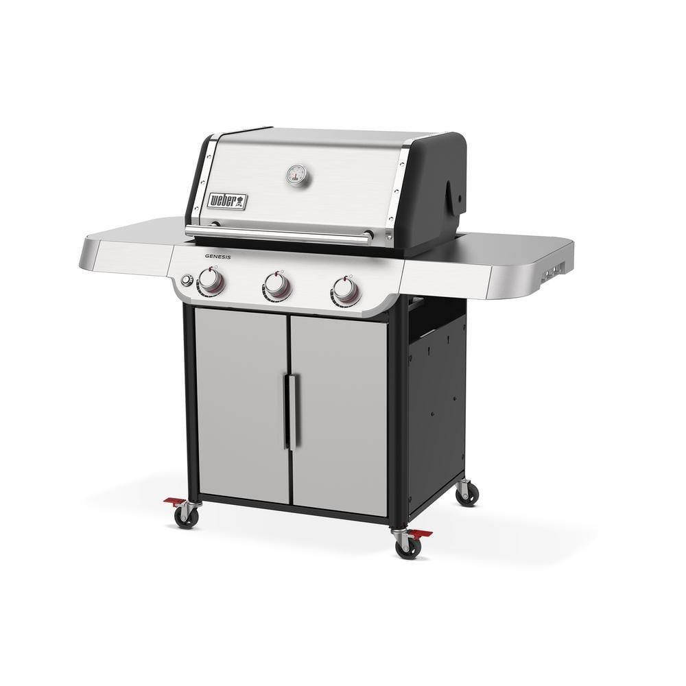 Weber Genesis S-315 3 Burner Liquid Propane Grill Stainless Steel