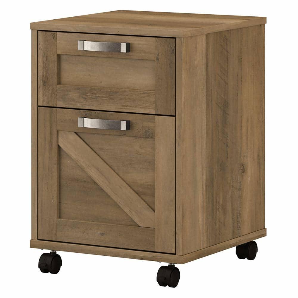 Cowden 16"W 2 -Drawer Mobile Vertical Filing Cabinet