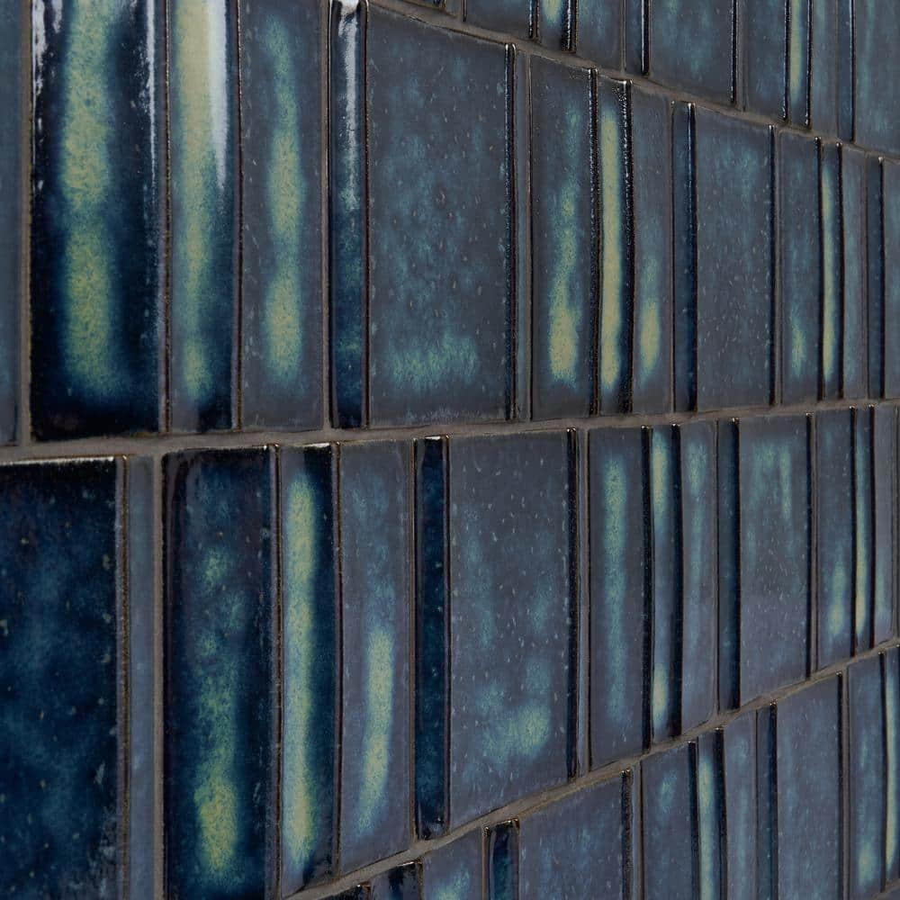 Ivy Hill Tile Metaru 5.82 In. X 5.82 In. 3D Metallic Look Matte Porcelain Wall Tile (7.82 Sq. Ft. / Case)