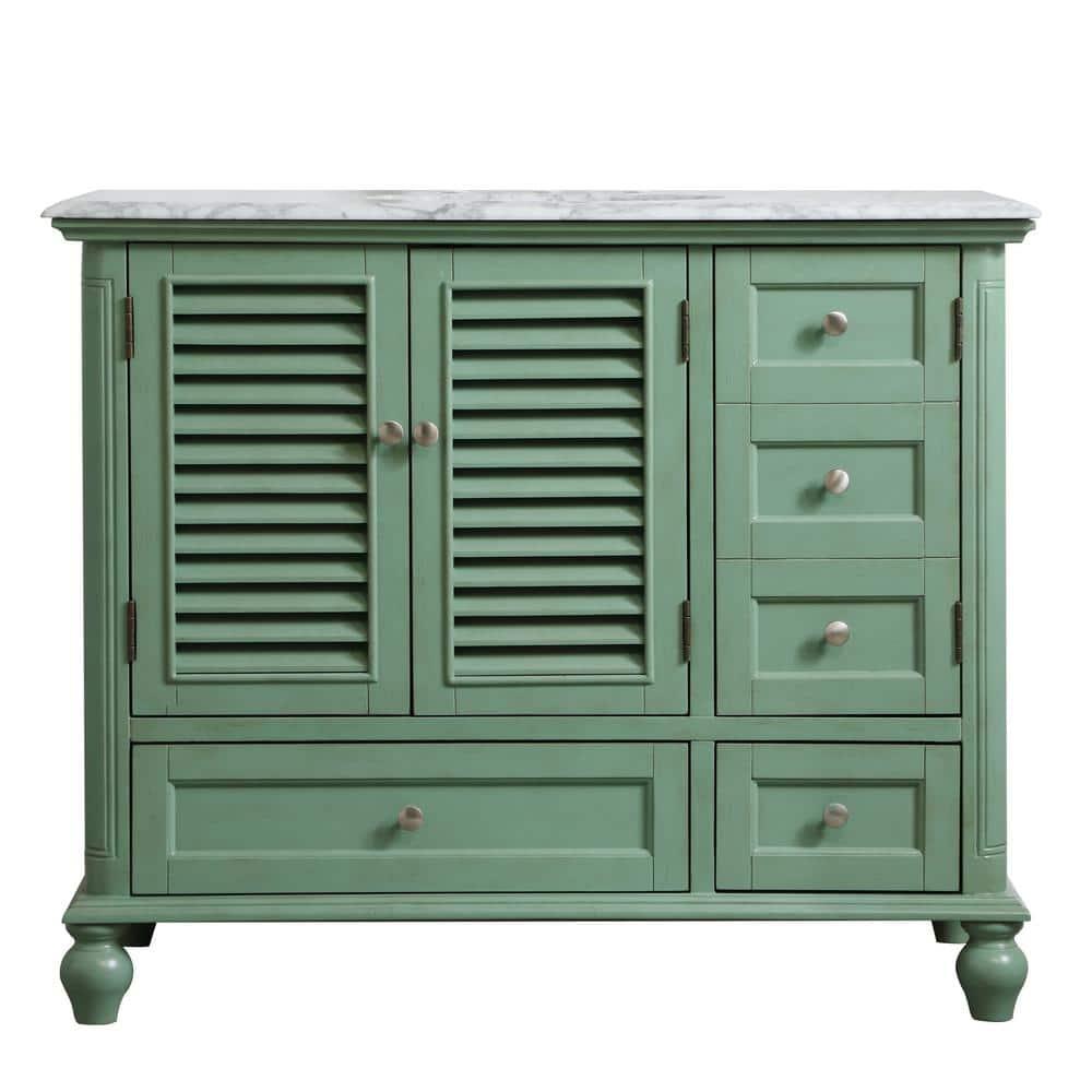 Elegant Kitchen and Bath Elegant Kitchen and Bath 42 Inch Single Bathroom Vanity