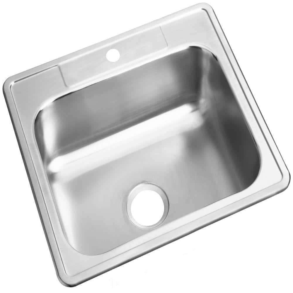Dayton 25" L x 22" W Drop-In Kitchen Sink