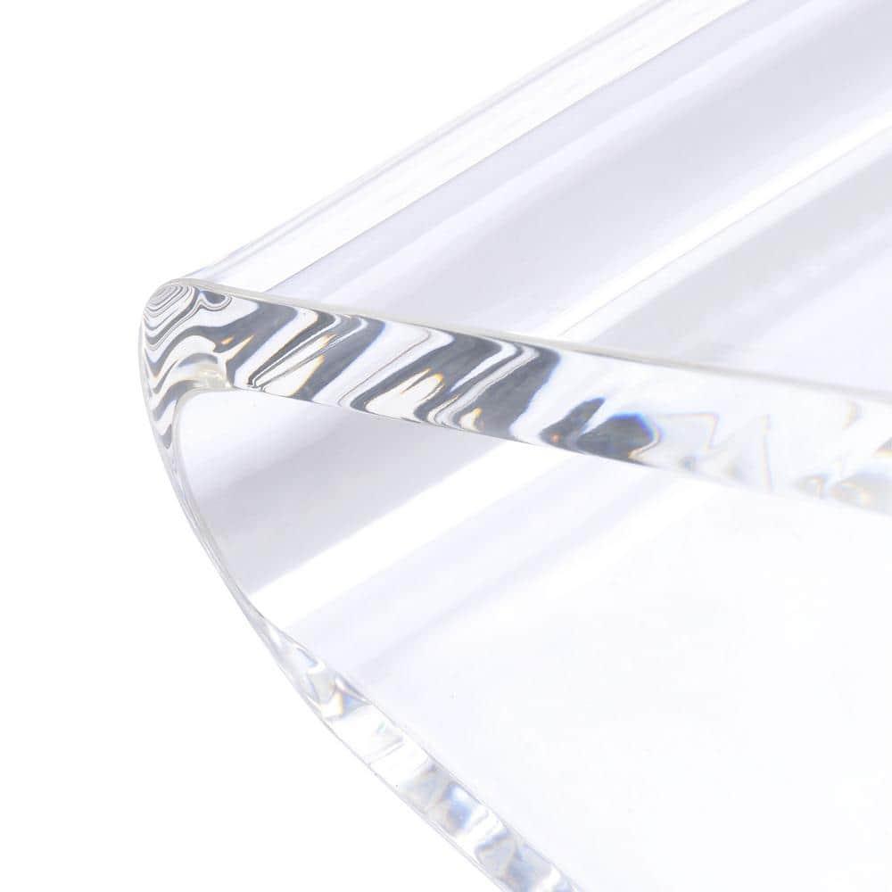 Peek Acrylic Z Chair Clear - Picket House Furnishings: Modern Plexiglass Armless Chair, No Cushion