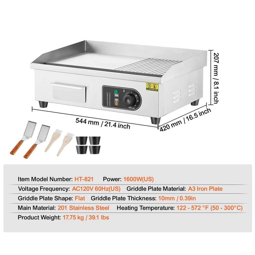 VEVOR VEVOR 21'' Non Stick Electric Grill