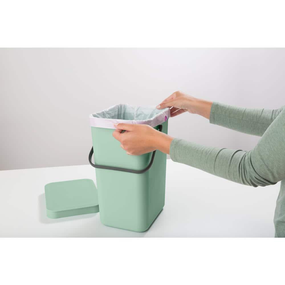 Brabantia Sort & Go Plastic Recycling Bin, 3.2 Gallon