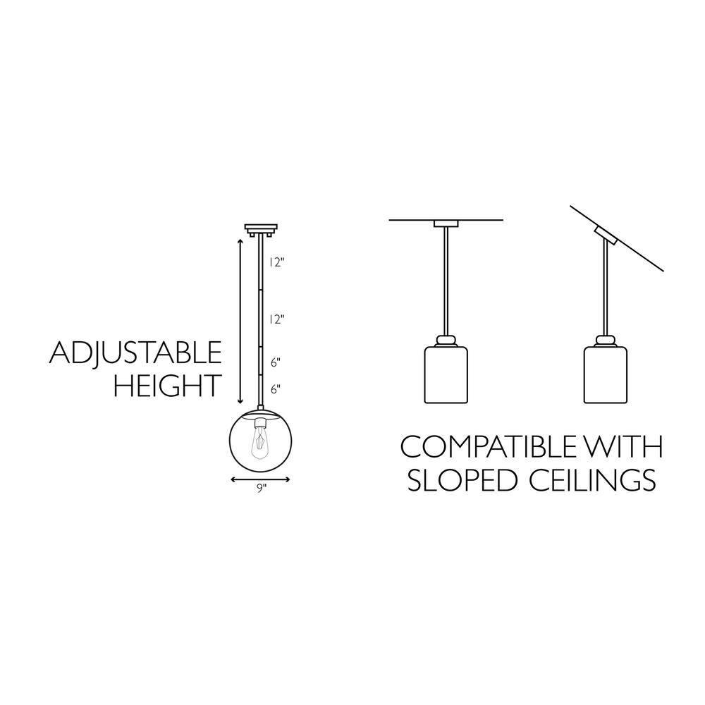 Design House  Gracelyn Pendant Light in Polished Chrome