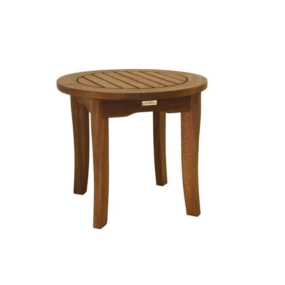 Vineyard Eucalyptus Round End Table