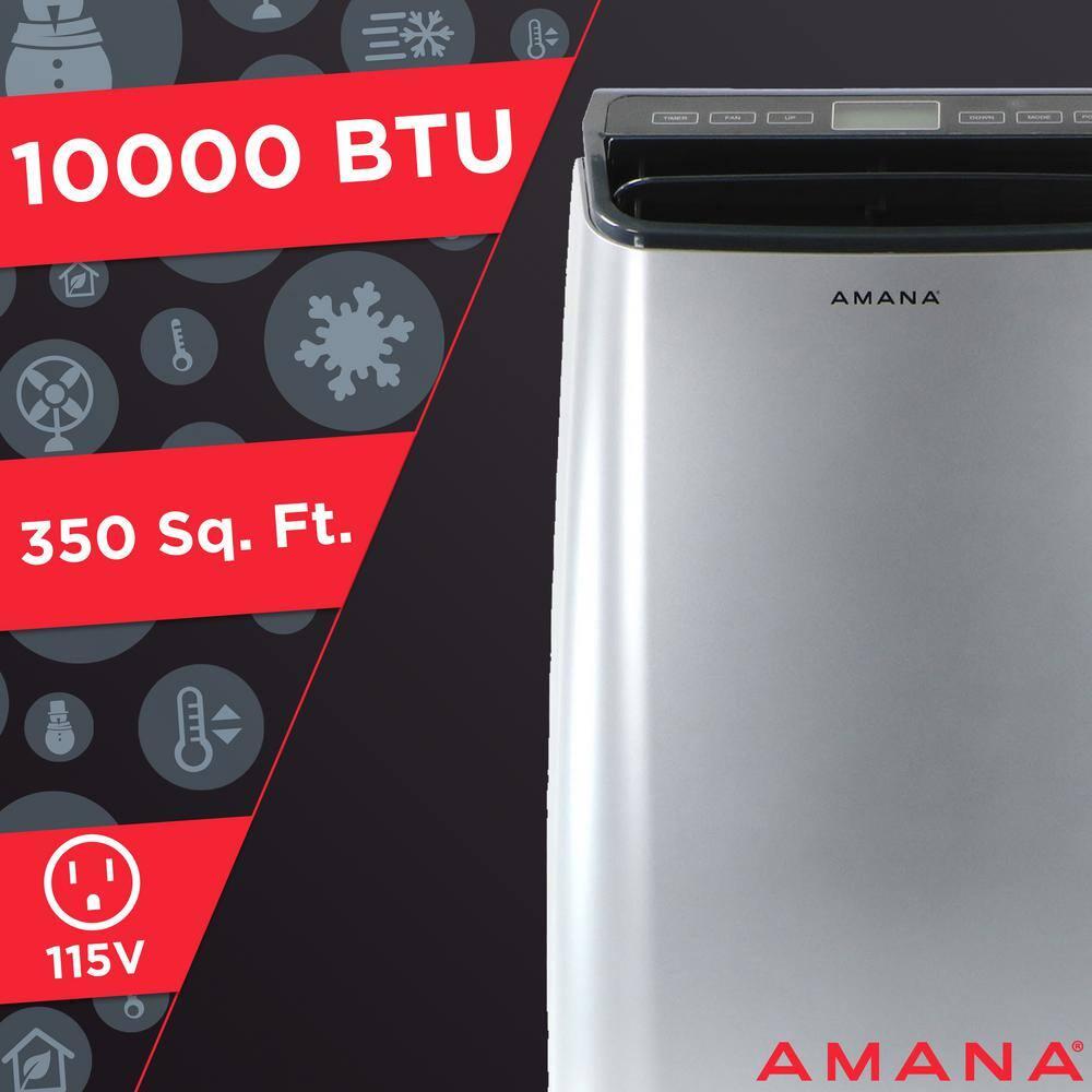 Amana Amana 10000 BTU Portable Air Conditioner for 350 Square Feet with Remote Included