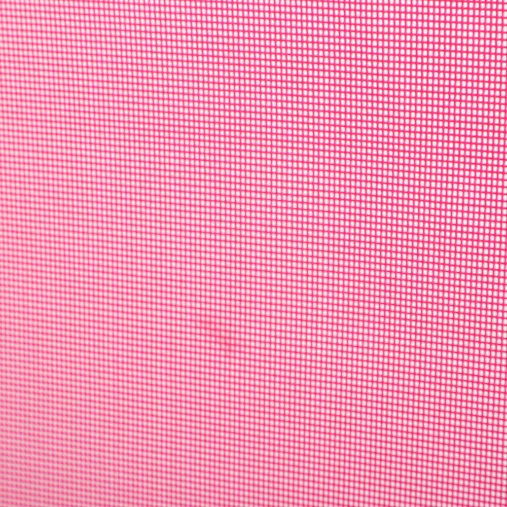 Outsunny Foldable Outdoor Chaise Lounge Chair, 5-Level Reclining Camping Tanning Chair with Breathable Mesh Fabric and Headrest, Pink