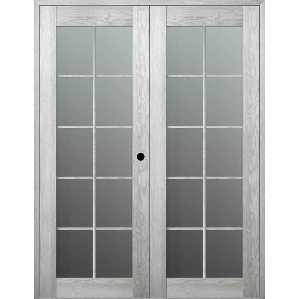 Belldinni Avon 10 Lite Solid + Manufactured Wood Paneled French Doors