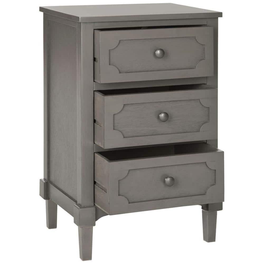 Rosaleen Side Chest - AMH5723 - Grey - Safavieh Couture