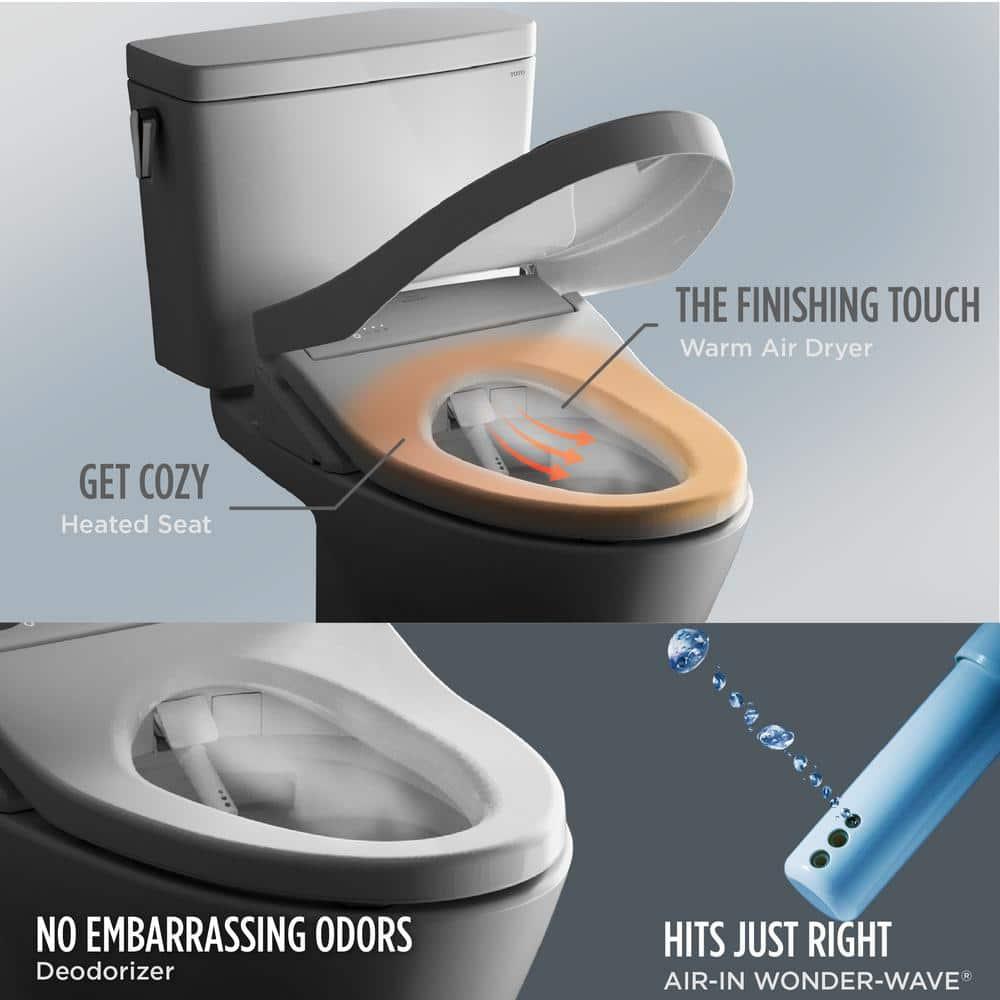 Washlet® Electronic Contemporary Elongated Auto Open/Close Lid Bidet Seat