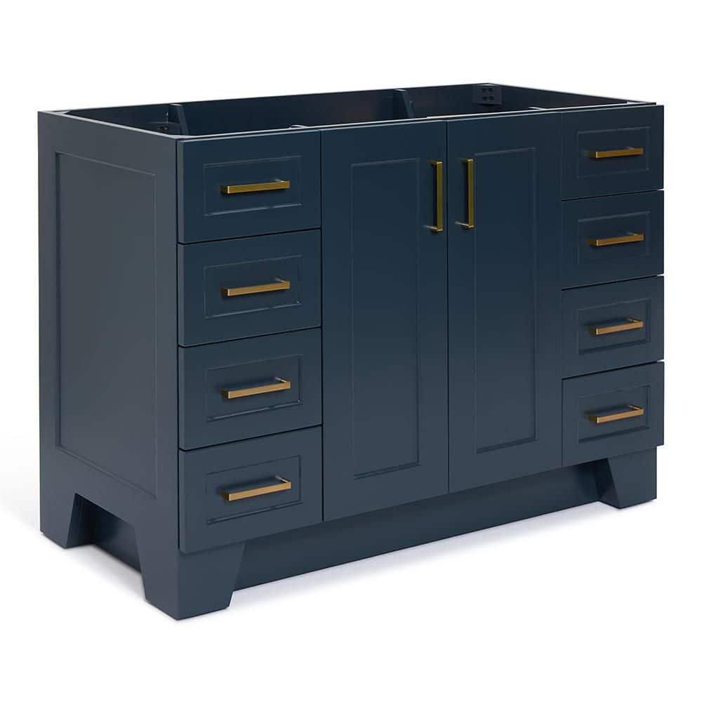 Sawyer 48'' Solid Wood Single Bathroom Vanity Base Only, Base Cabinet without Top