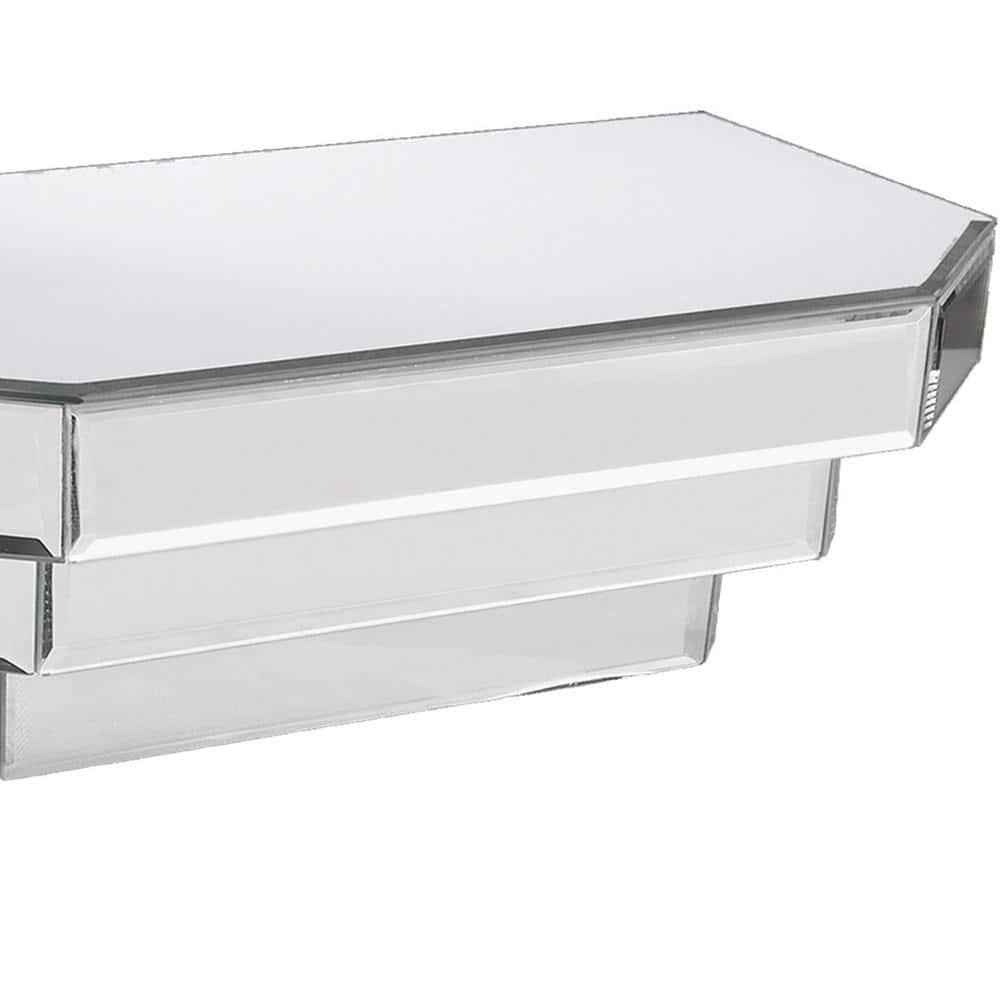 Mirrored Wall Shelf