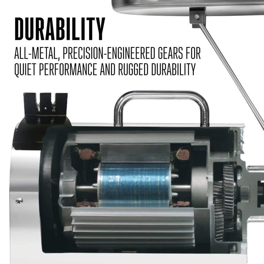 Weston Pro Series Stainless Steel Electric Meat Grinder with Sausage Stuffer