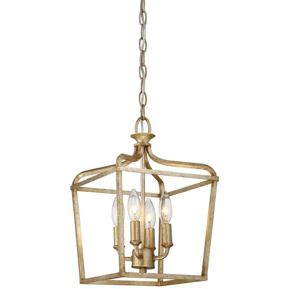 Minka Lavery - Laurel Estate - 4 Light Convertible Pendant in Traditional Style