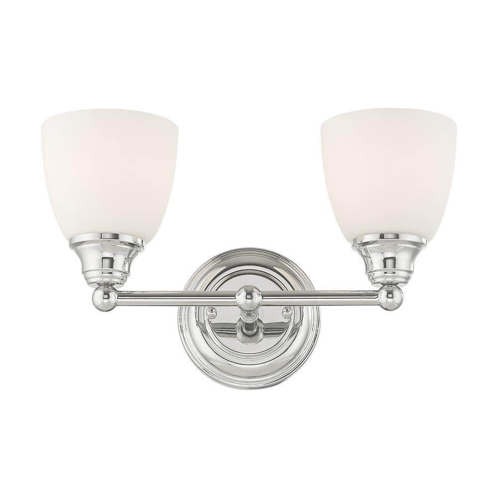 Livex Lighting Somerville 2 - Light Vanity in  Polished Chrome