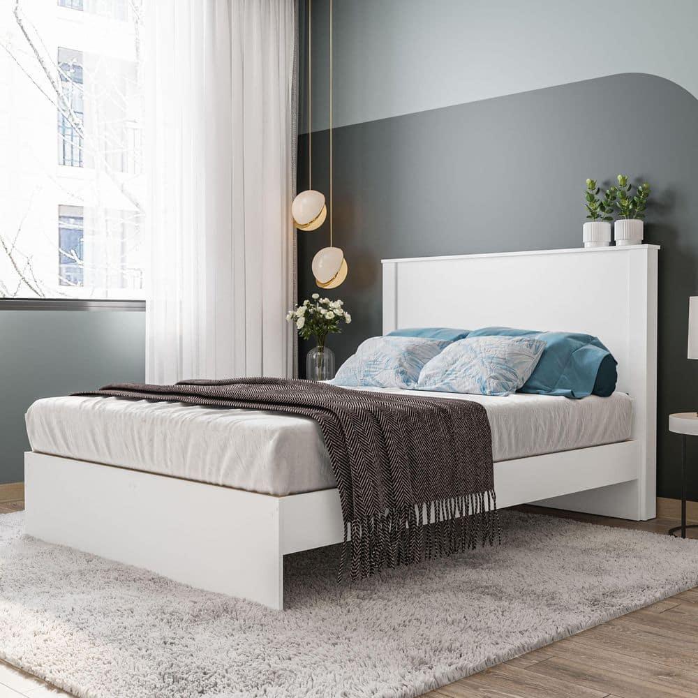 Polifurniture 4pc Full Juliette Bedroom Set White