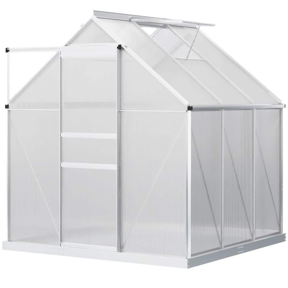 Outsunny 74.4" W x 6' D Greenhouse
