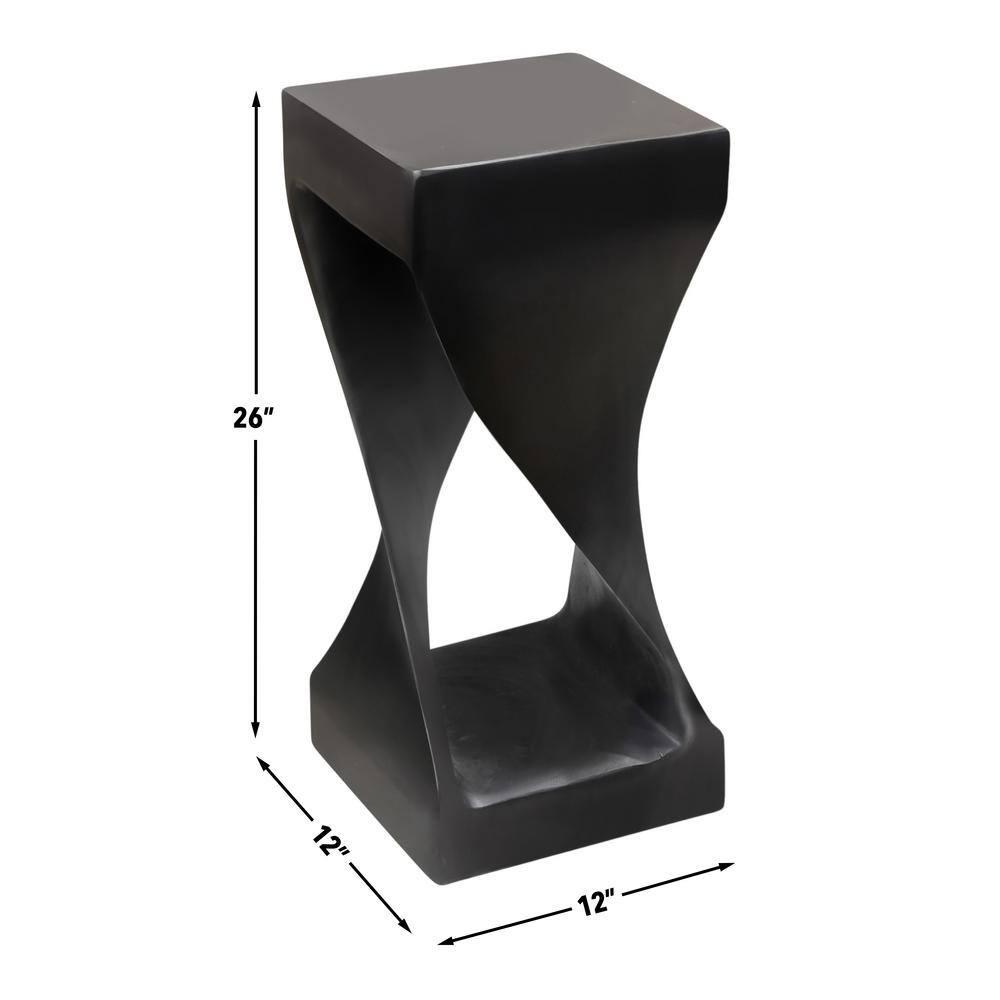 Steve Silver 26" Solana Side Table Black