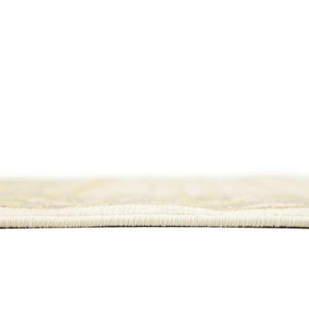 Unique Loom Williamsburg Collection Area Rug - Allover (2' 9" x 9' 10" Runner Beige/Gold)