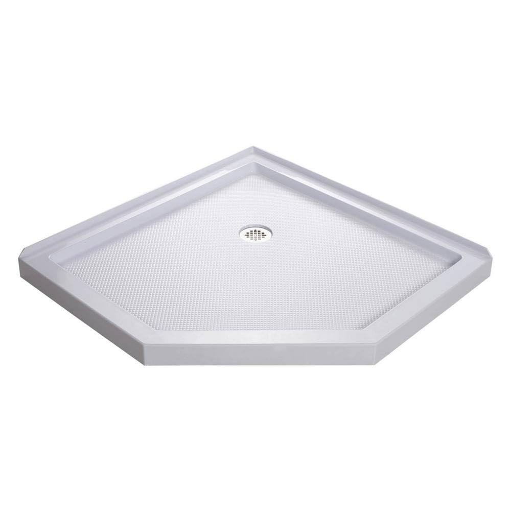 DreamLine Prism Lux 40" x 74.75" Neo-Angle Hinged Shower Enclosure with Base Included
