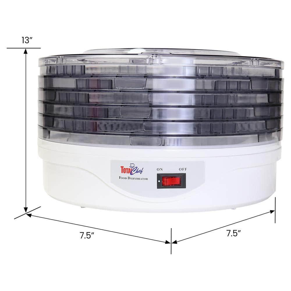 Koolatron Total Chef Countertop Food Dehydrator, 5 Tray Dryer for Fruit, Jerky & Reviews | Wayfair