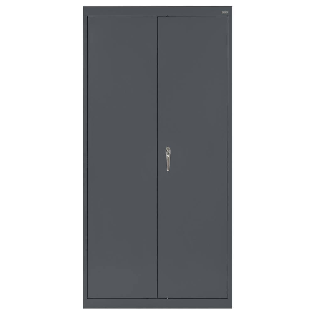 Classic Plus Sandusky Lee Classic 36" L x 18" W x 72" H Steel Garage Storage Cabinet by Sandusky