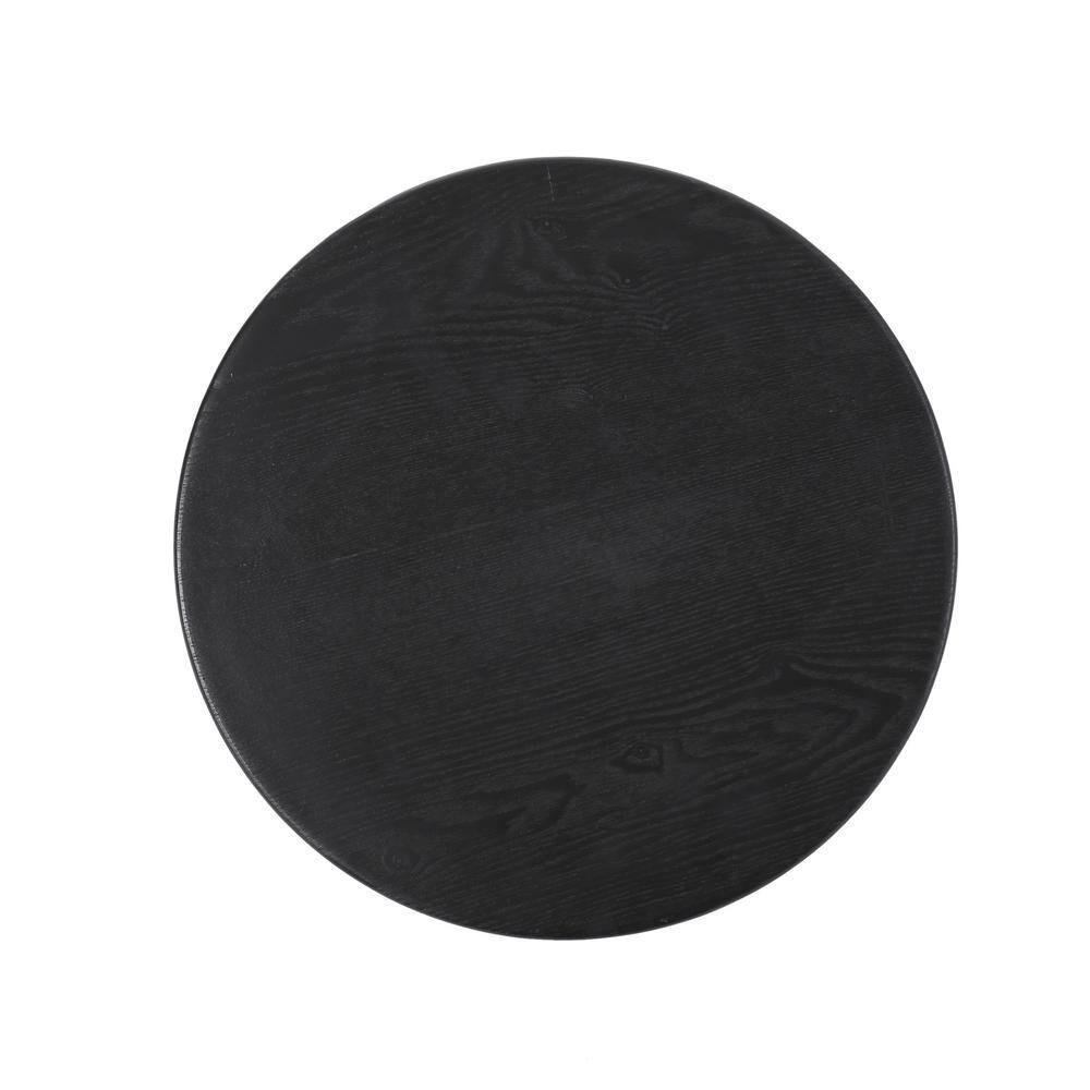 Noble House Skyla Modern Swivel Counter Stool in Black (Set of 2)