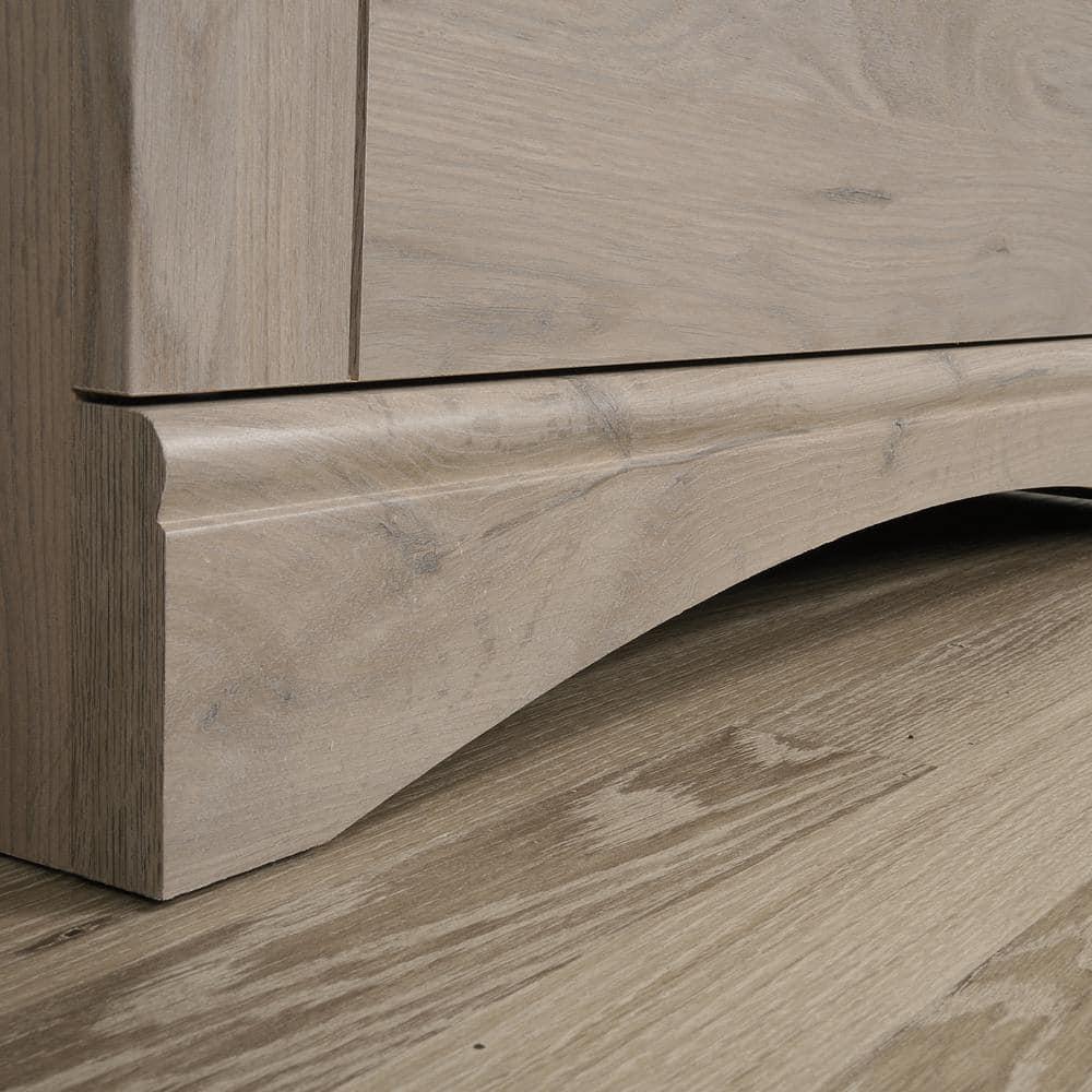 2 Drawer Lateral File Cabinet Laurel Oak - Sauder: Full Extension, Legal/Letter Size, Interlocking