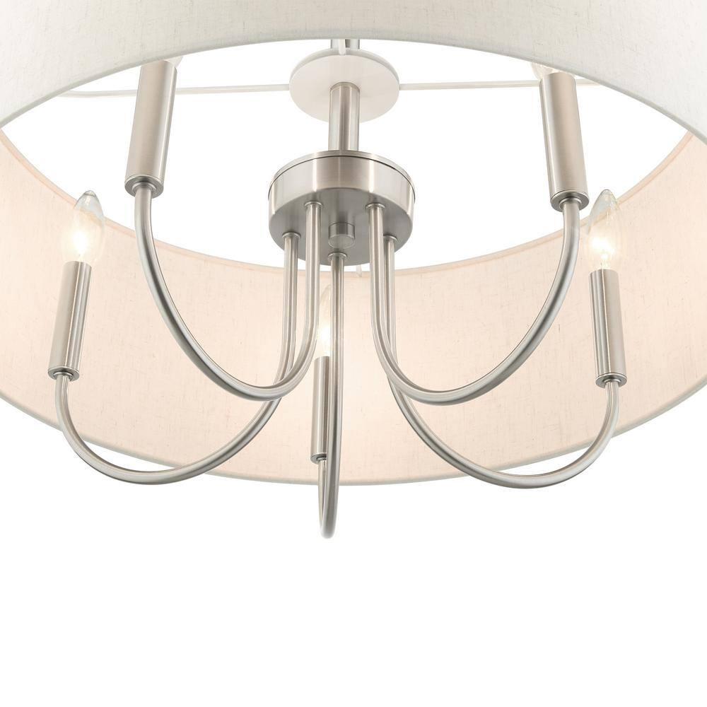 Livex Lighting Blossom 5 - Light Pendant in  Brushed Nickel