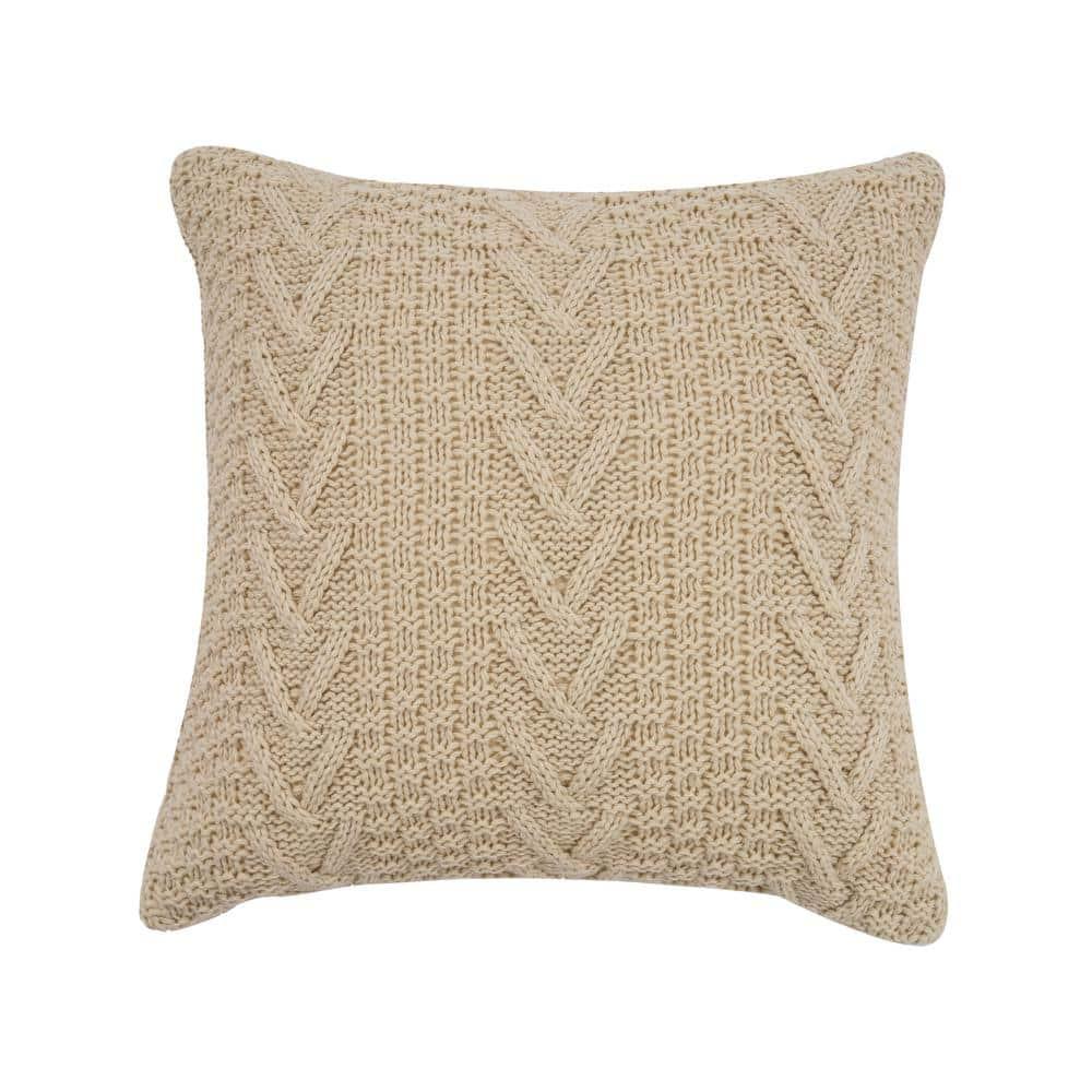 EverGrace Ratree Chunky Reversible Throw Pillow
