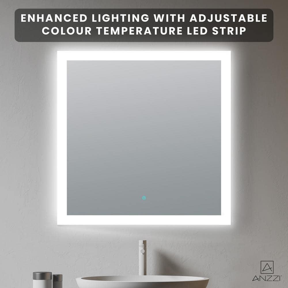 ANZZI Neptune Flat LED Wall Mirror