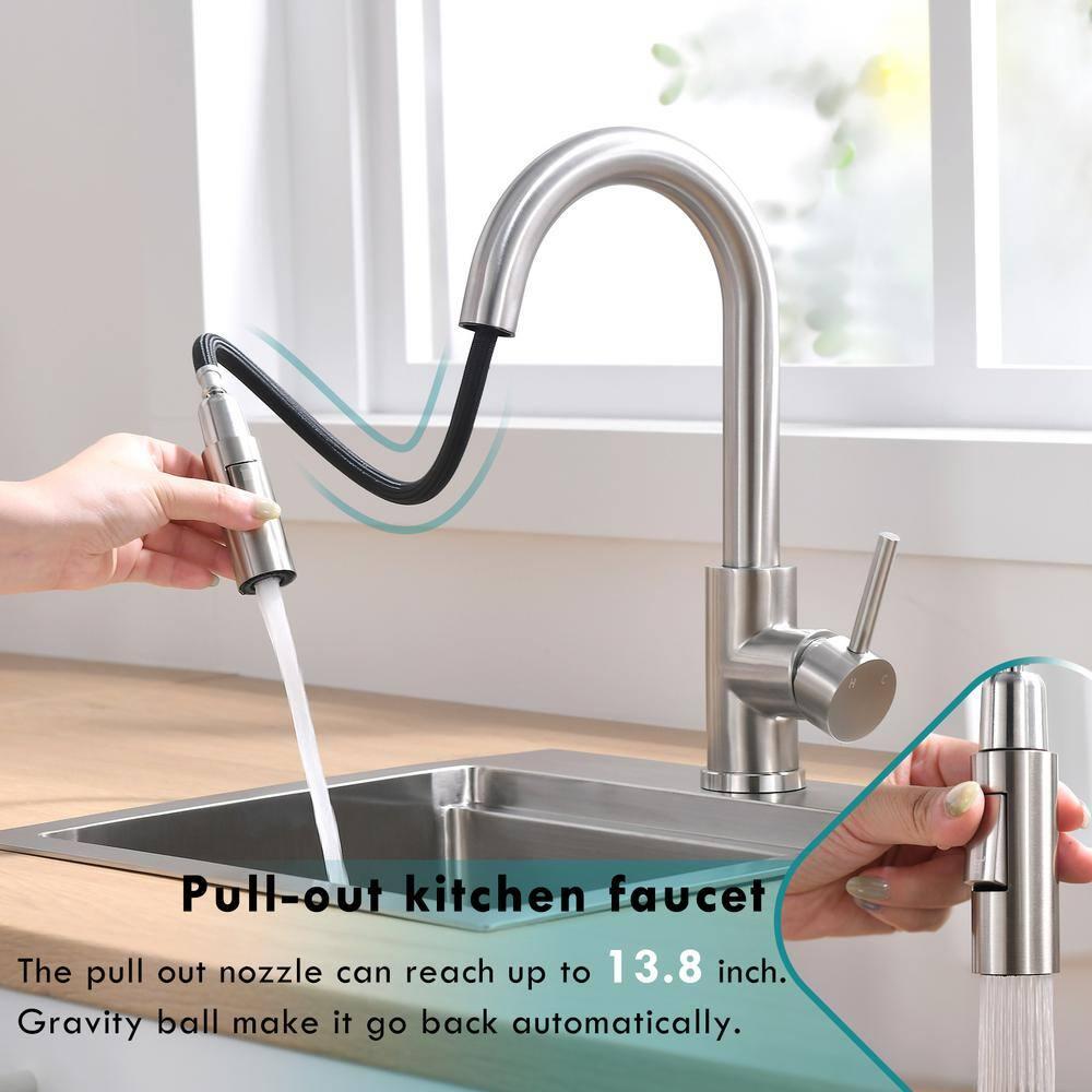 Topcraft Pull Down Kitchen Faucet