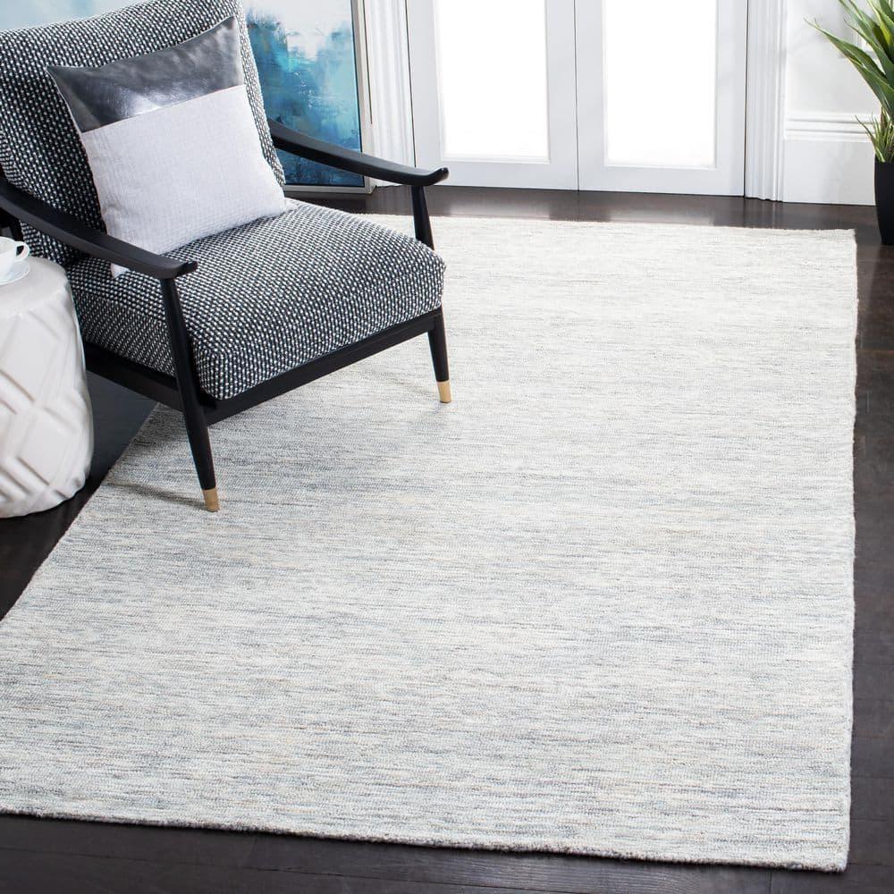 SAFAVIEH Metro Jaymes Distressed Area Rug, Sage/Ivory, 5' x 8'