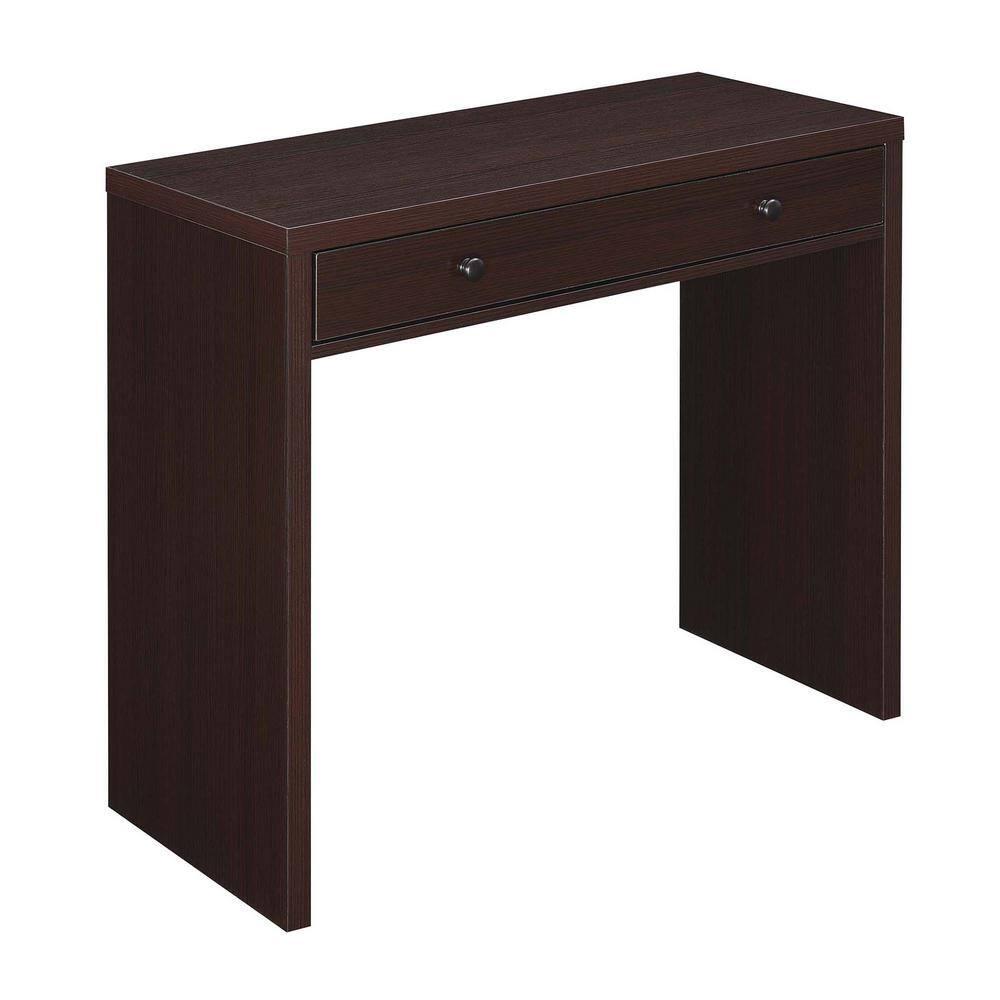 Convenience Concepts Northfield 30 inches Tall 1 Drawer 36-inch Desk, Espresso, All Ages