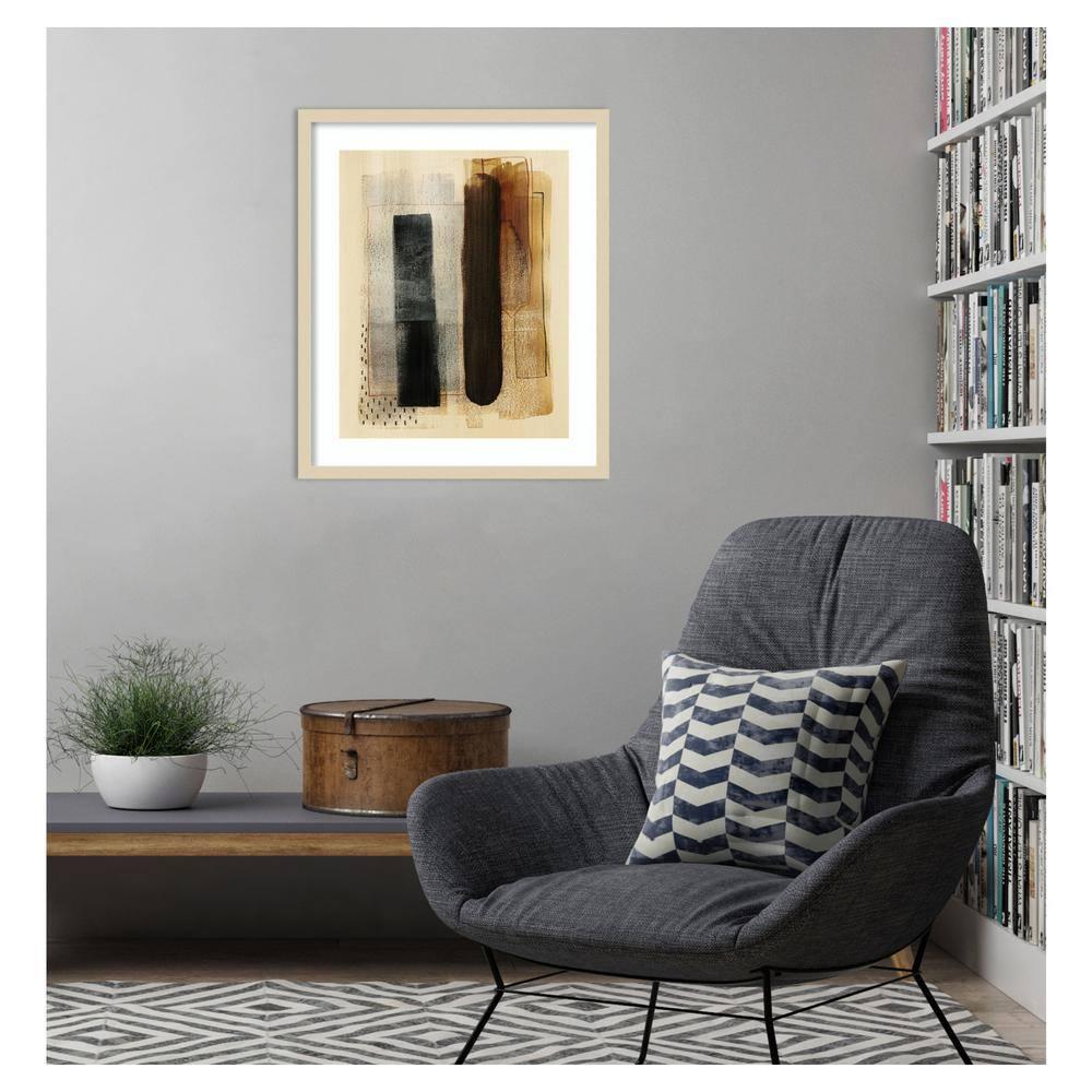 Amanti Art 21"x25" Burnt Toast I by Grace Popp Wood Framed Wall Art Print