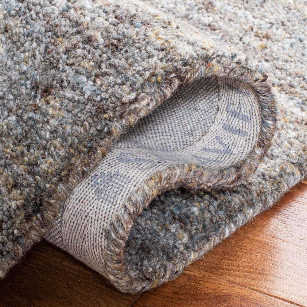 Himalaya HIM413 Handmade Area Rug - 4'x6' - Grey/Olive - Safavieh