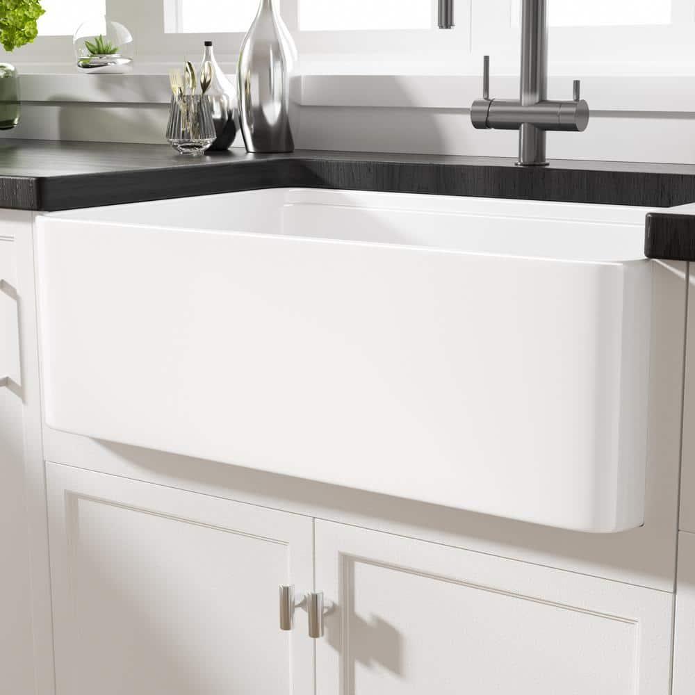 Yorkshire 30" L x 20" W Kitchen Sink Workstation With Cutting Board, Dish-drying Rack and Sink Grid