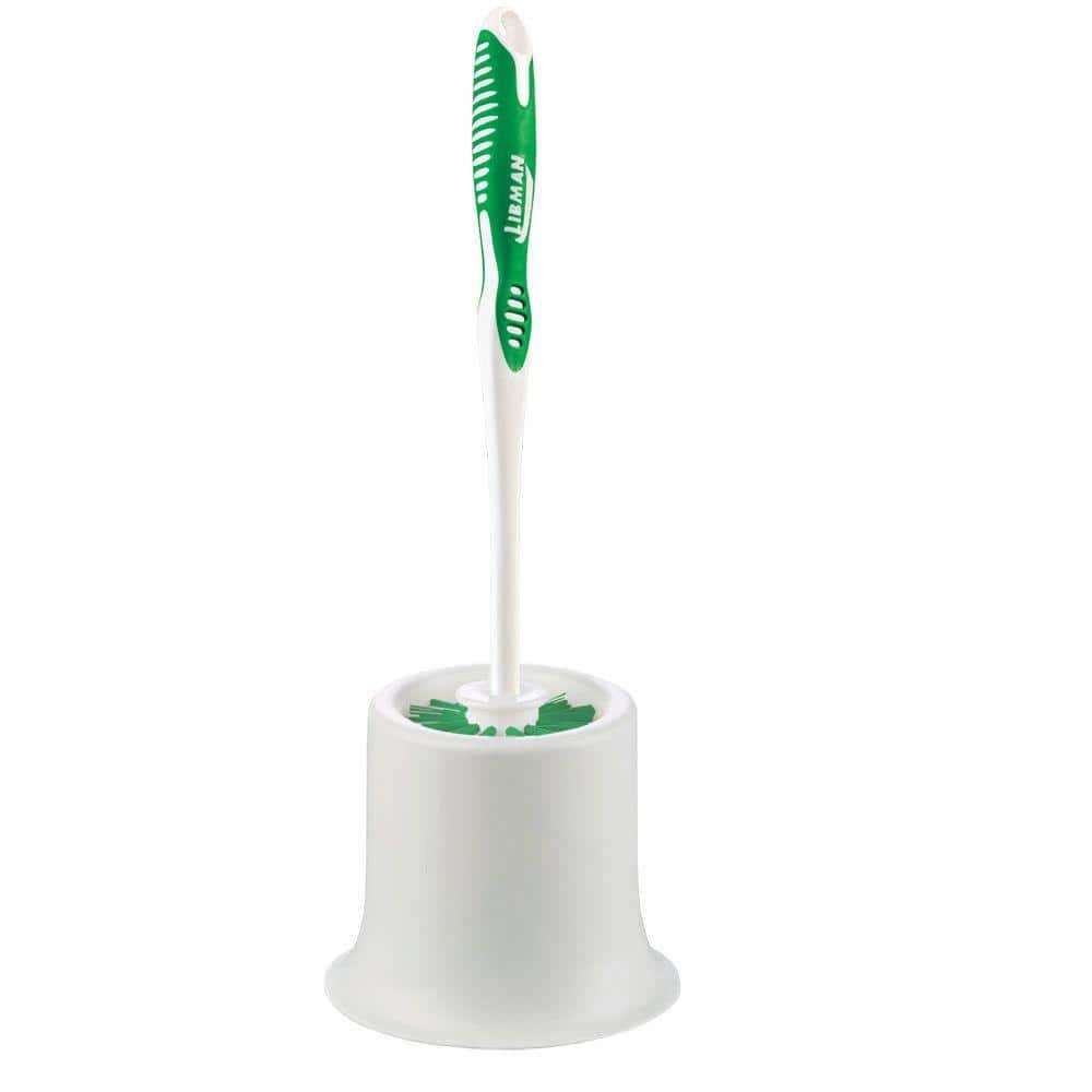 Libman Polypropylene Toilet Bowl Brush and Holder (2-Pack)