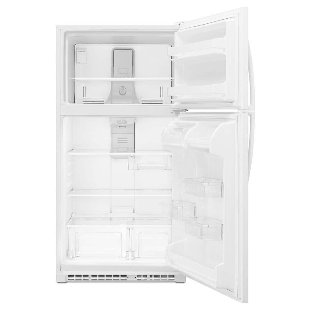 Whirlpool WRT311FZDW 20.5 Cu. Ft. White Top Freezer Refrigerator